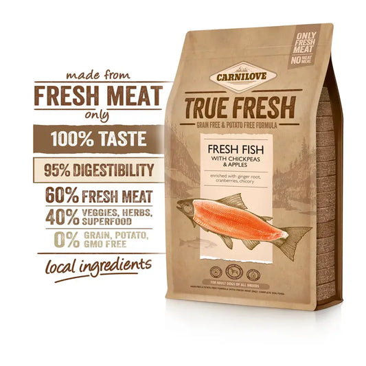 Carnilove Canine Adult True Fresh Fish 1,4Kg, dog food