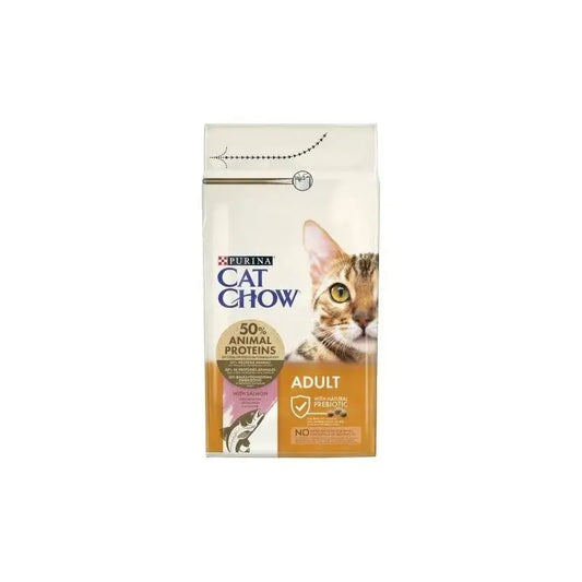 Cat Chow Feline Adult Salmon Tuna 15kg nourriture pour chat