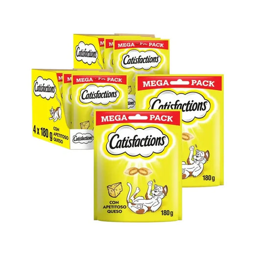 Catisfaction Megapack Fromage, paquet de 2, 4X180Gr