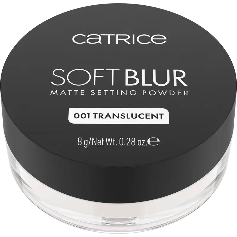 Catrice Poudre de réglage matifiante Soft Blur 001 , 8 gr