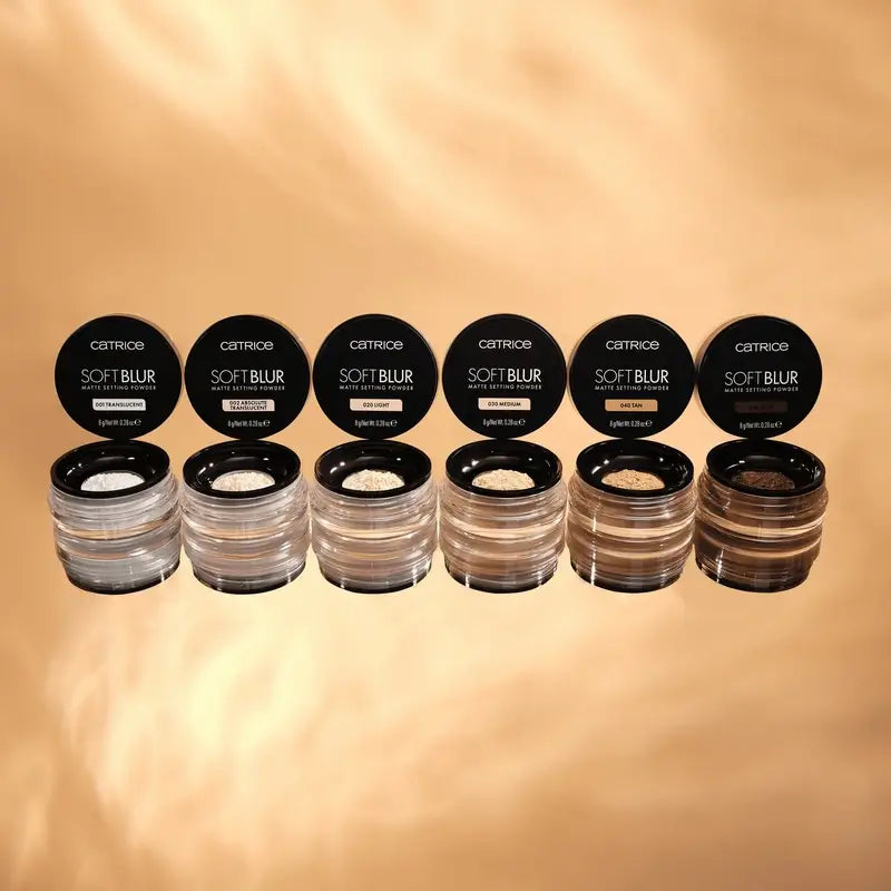Catrice Poudre de réglage matifiante Soft Blur 002 , 8 gr