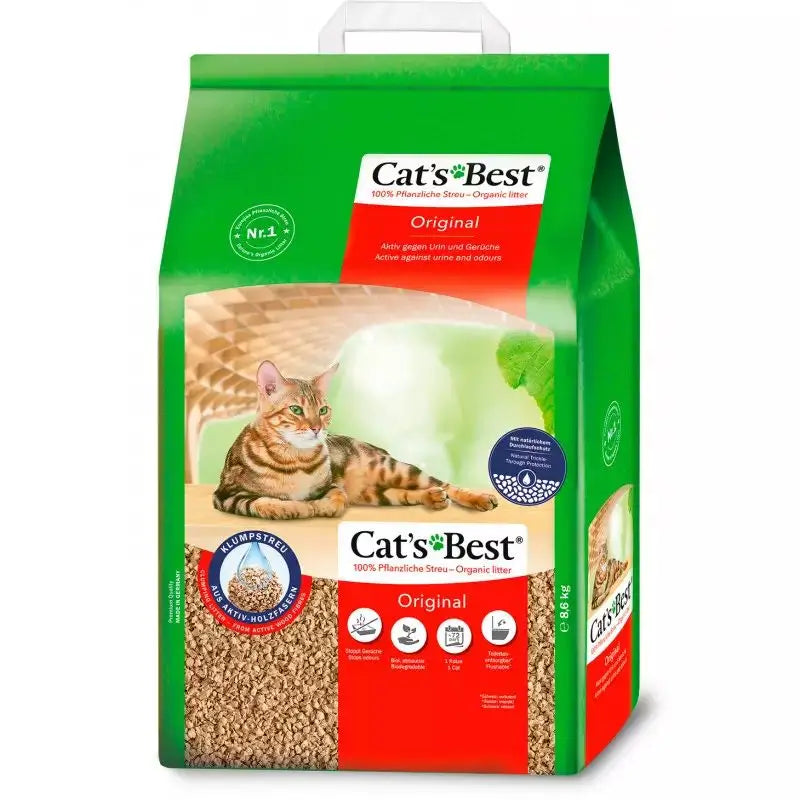 Cat's Best Original 5L 2,1 Kg Litière végétale