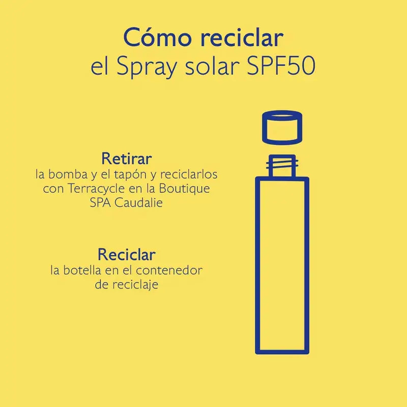Caudalie Sun Milk Spray SPF 50, 150 ml