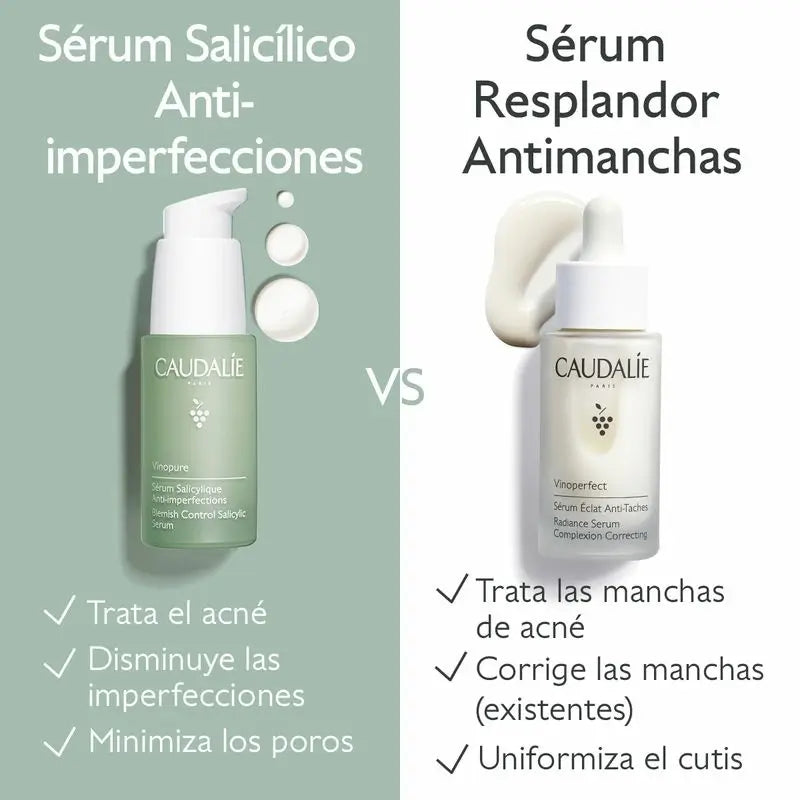 Caudalíe Vinopure Sérum salicylique anti-imperfections - 30 ml