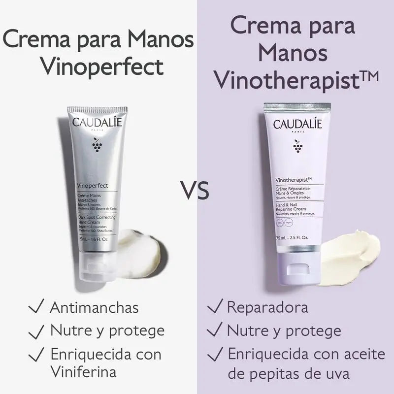 Crème mains et ongles Caudalie Vinotherapist, 75 ml