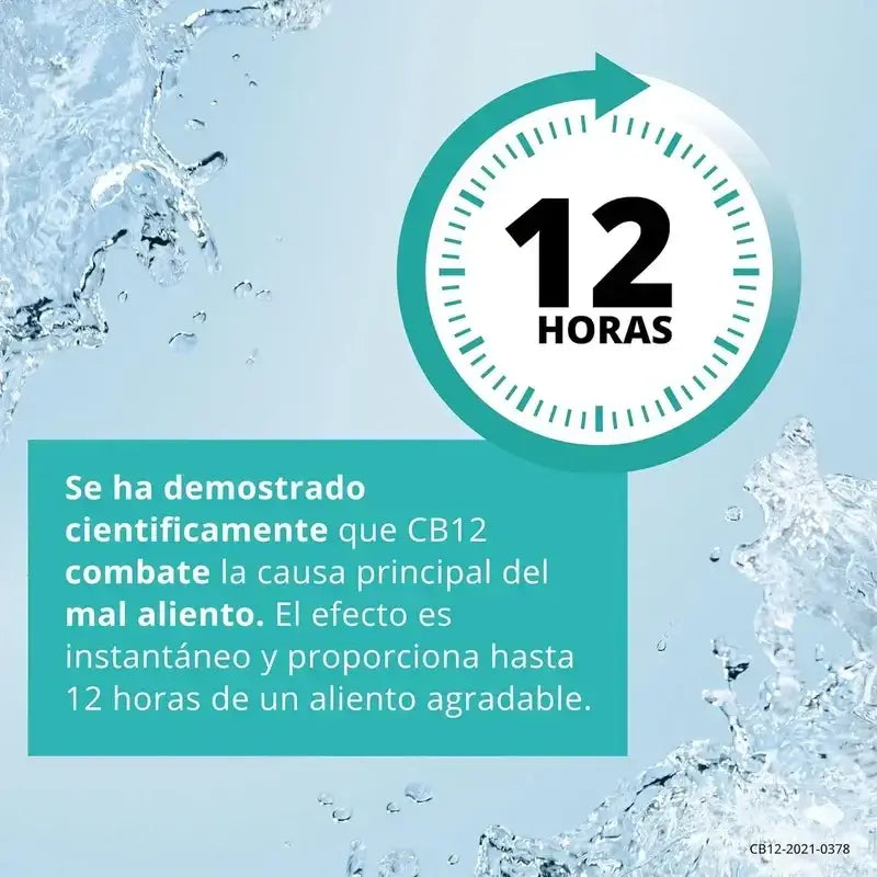 Cb12 Bain de bouche doux Bain de bouche halitose à la menthe douce, 2X250 Ml