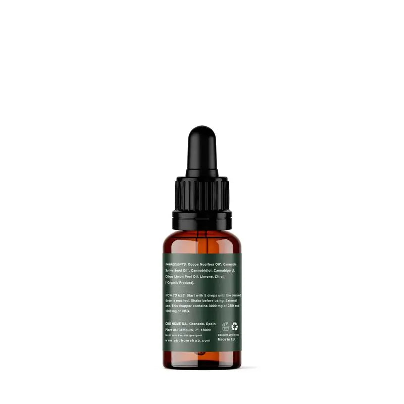 Cbd Home Huile de Cbd 30% + Cbg 10%, 10 ml