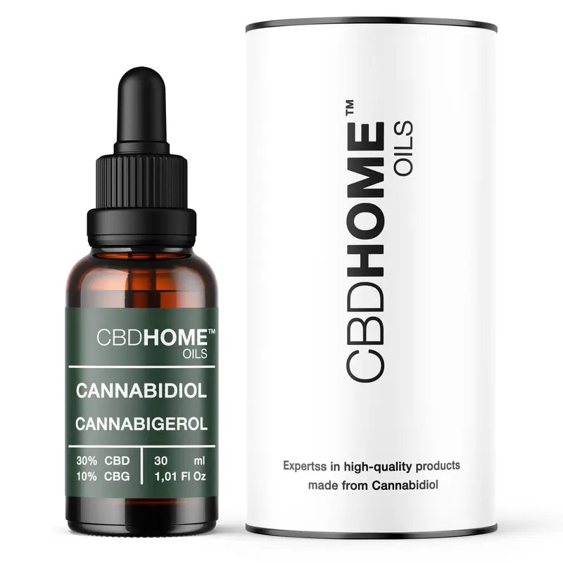 Cbd Home Huile de Cbd 30% + Cbg 10%, 30 ml