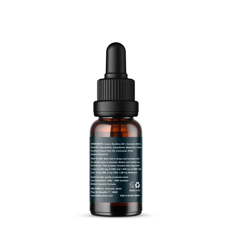 Cbd Home Huile de Cbd 30% + Cbn 10%, 10 ml