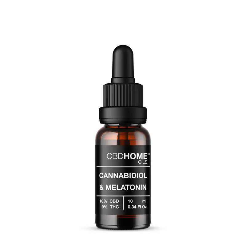 Cbd Home Huile de Cbd 10% + Melat, 10 ml