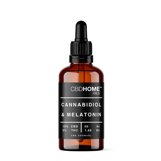 Cbd Home Cbd Oil 10% + Melat, 50 ml