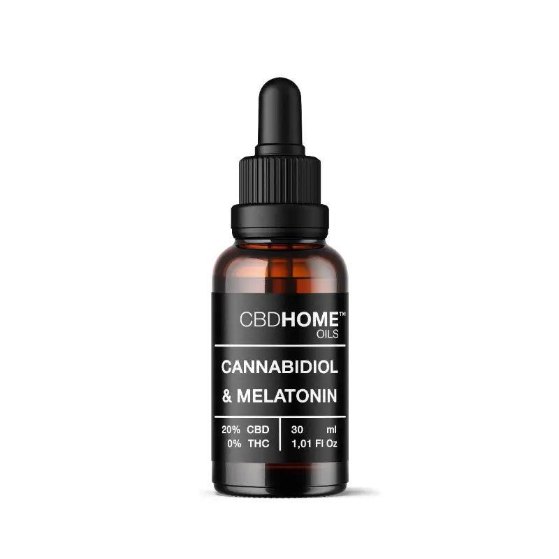 CBD Home Huile de CBD 20% avec Mélatonine, 30 ml