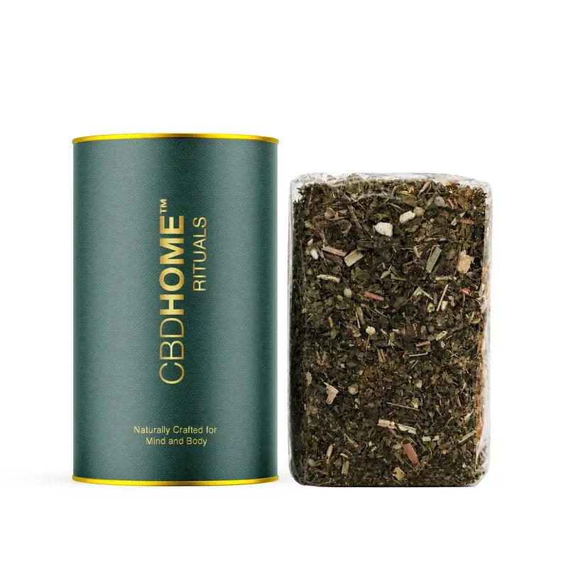 CBD HOME - Thé vert et chanvre - 100 g