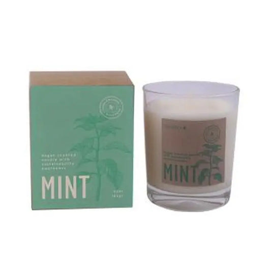 Cerabella Candle Glass Botvasm Mint Mint 7,5X9Cm 1Ud