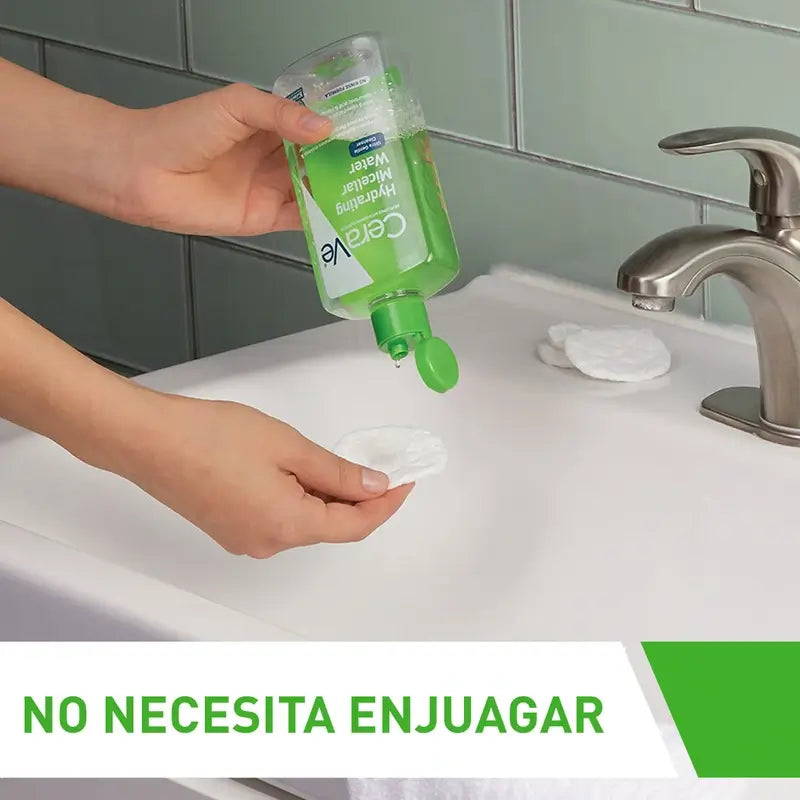 CeraVe Cleansing Eau micellaire nettoyante, 295 ml