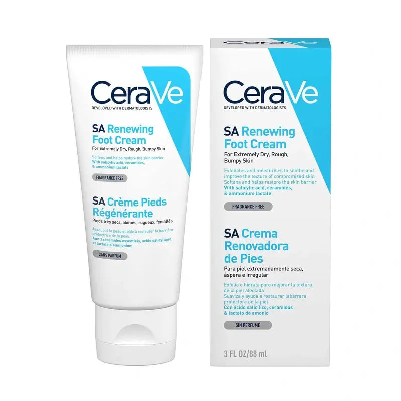 CeraVe Crème régénératrice pour les pieds, 88 ml