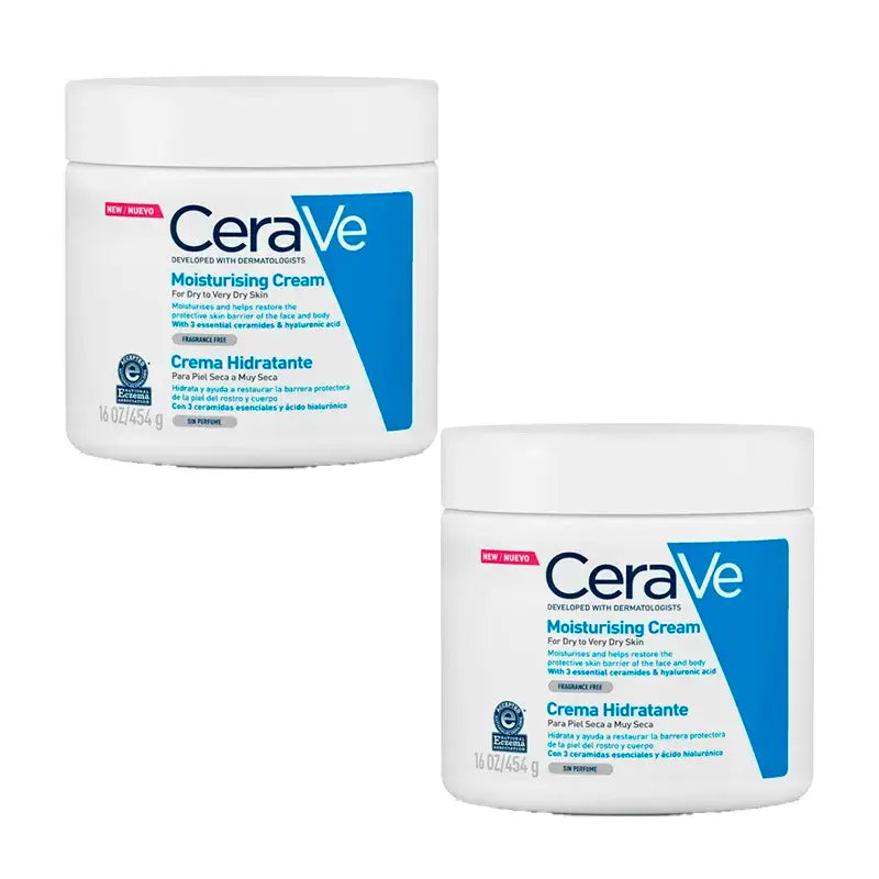 CeraVe Duplo Crème Hydratante, 2X454 Gr