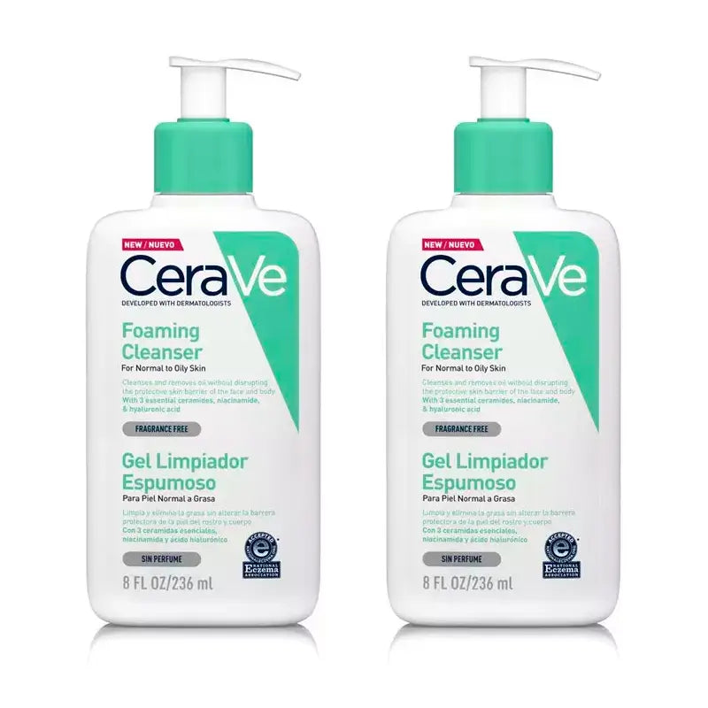 CeraVe Duplo Foaming Cleansing Gel, 2 x 236 ml