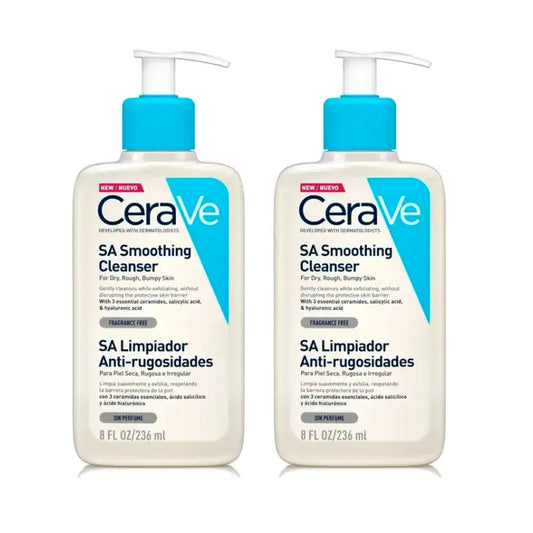 CeraVe Nettoyant anti rugosité, paquet de 2 x 236 ml