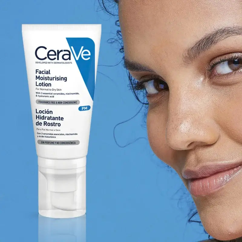 CeraVe Lotion hydratante pour le visage, 52 ml