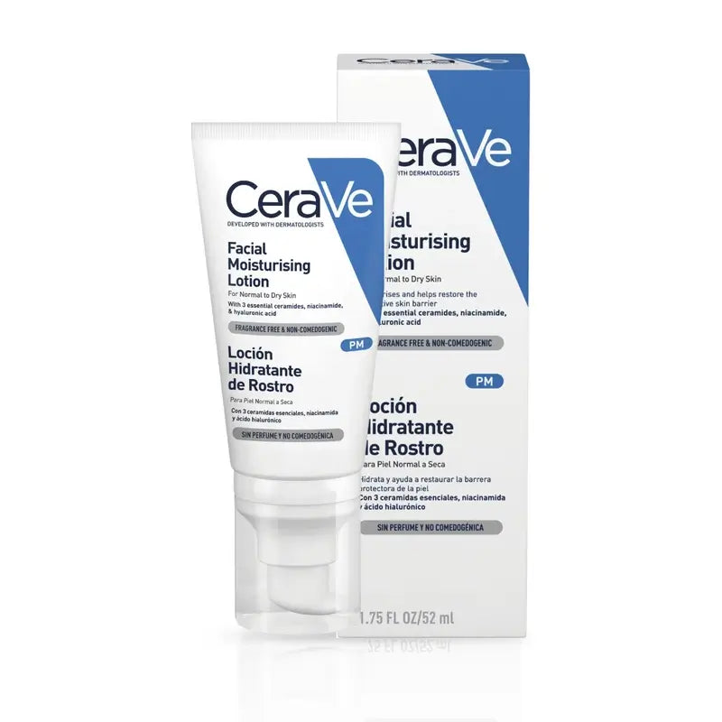 CeraVe Lotion hydratante pour le visage, 52 ml