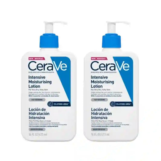 CeraVe Lotion hydratante intensive, 2X473 Ml