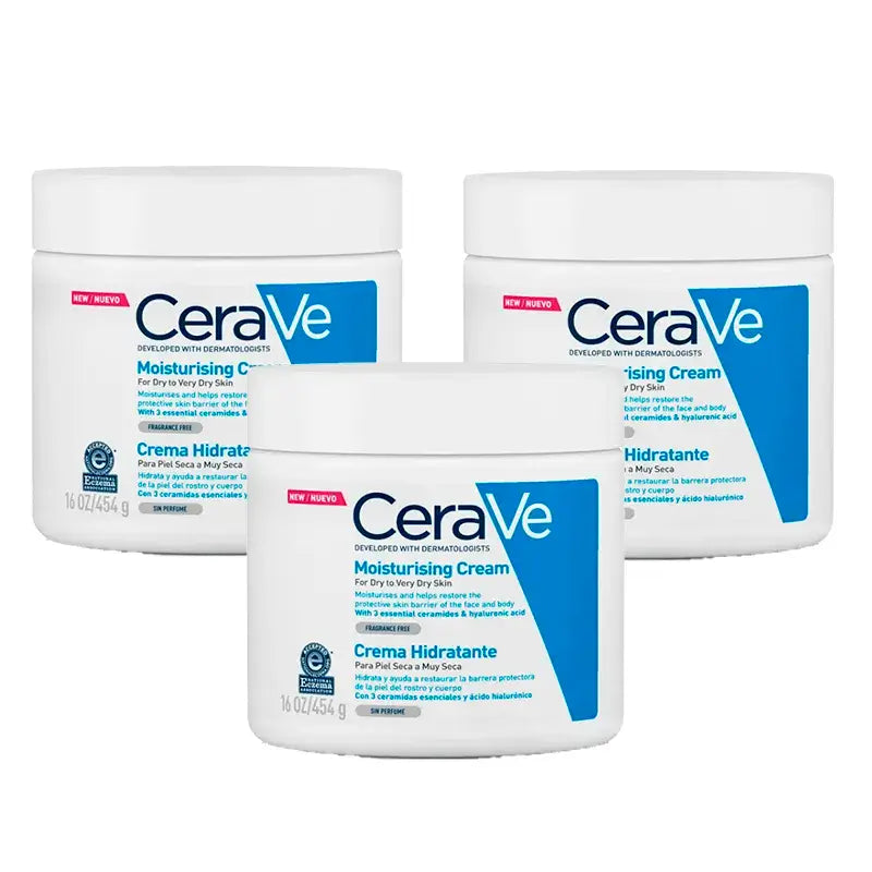 CeraVe Triplo Crème Hydratante, 3X454 Gr
