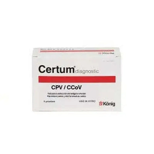 Certum Cpv Ccov Certum Cpv Ccov Parvovirus + Coronavirus 5 Tests (Ndr)