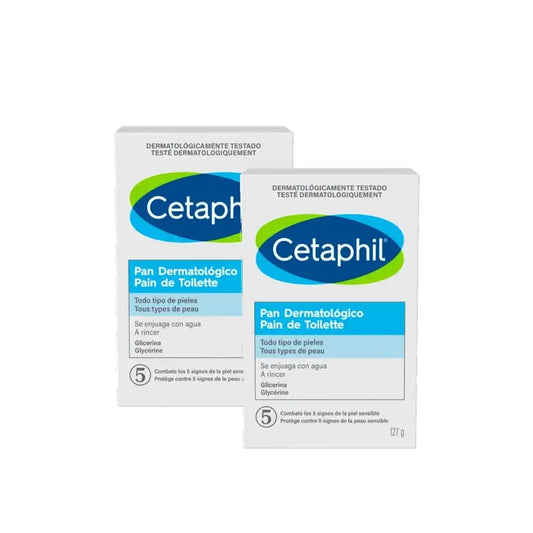 Cetaphil Pan Dermatologique 127 g, lot de 2
