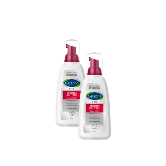 Cetaphil Pro Redness Control Mousse nettoyante 235 ml, lot de 2