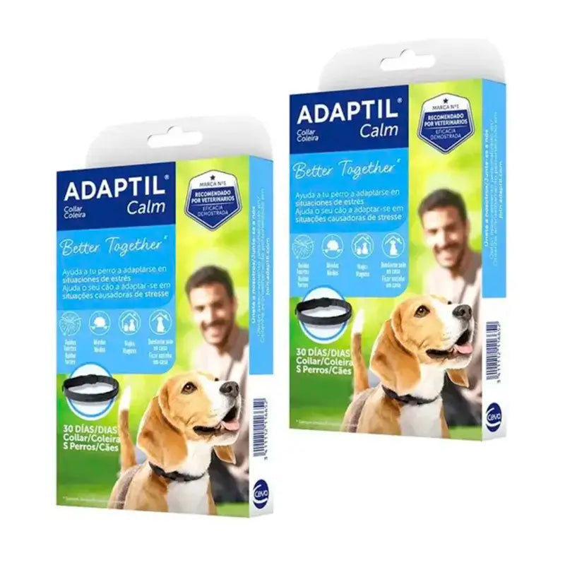 Ceva Collier Adaptil 45 cm Phéromones Anti-Stress, Pack 2 pcs.
