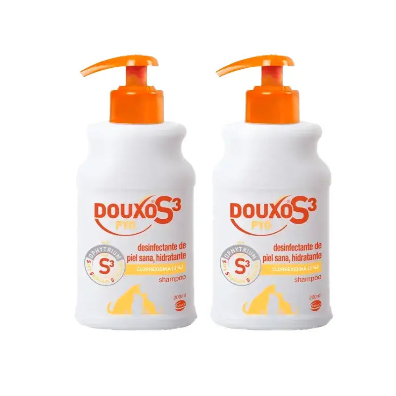 Ceva Douxo Pyo Shampooing protecteur, paquet de 2 x 200 ml