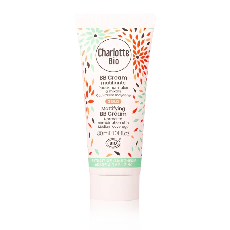 Charlotte Bio Bb Cream Gold - Peau grasse à imperfections 30 Ml