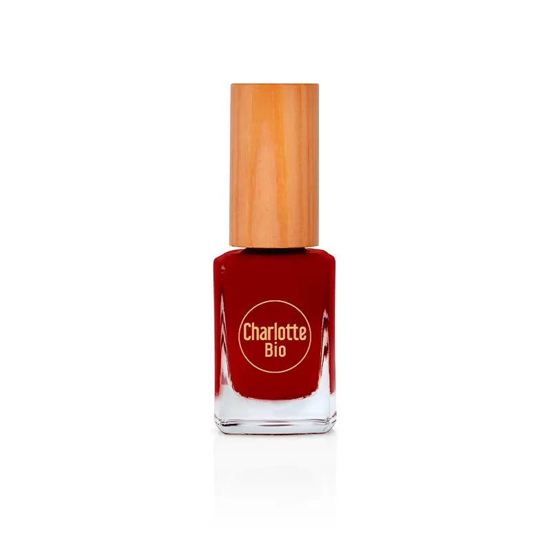 Charlotte Bio Vernis à ongles rouge bourgogne 10 Ml
