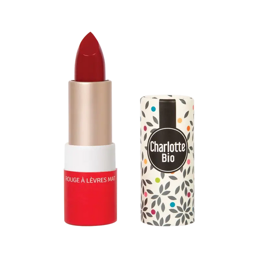 Charlotte Bio Lipstick Matte Passion Red 3,5 G