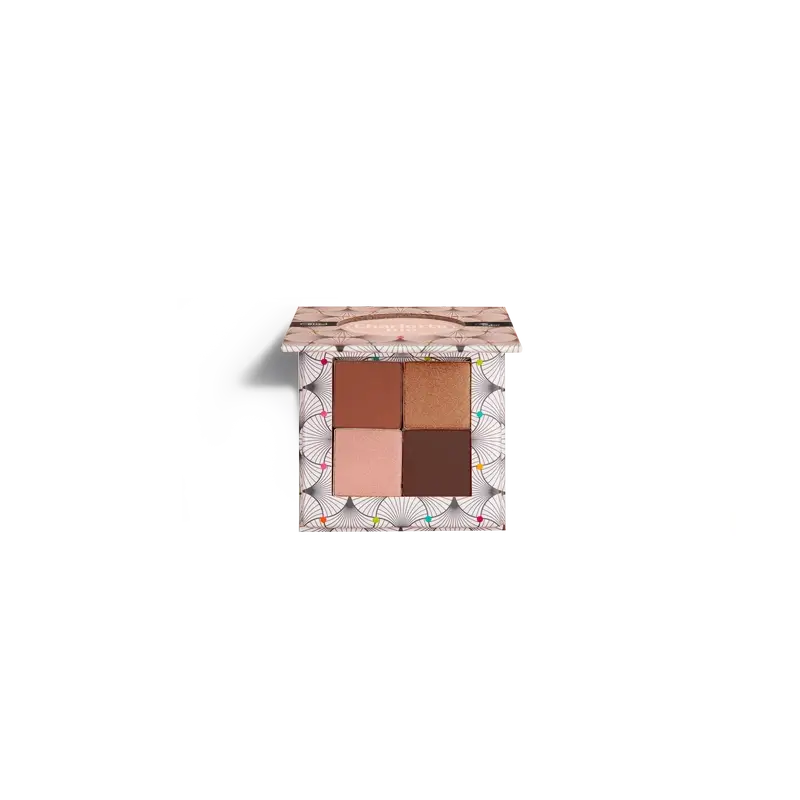 Charlotte Bio Ombre à paupières brune (4 nuances) 4 X 1,4 G