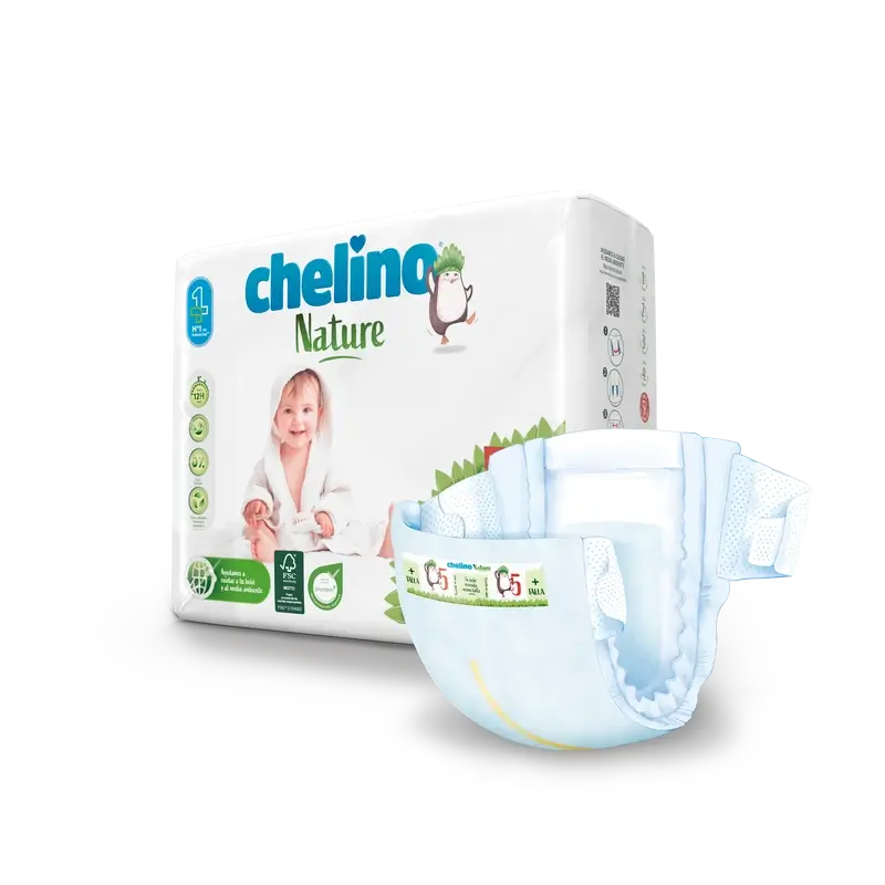 Chelino Nature Nappy Size 5 (13-18 Kg) , 30 unités
