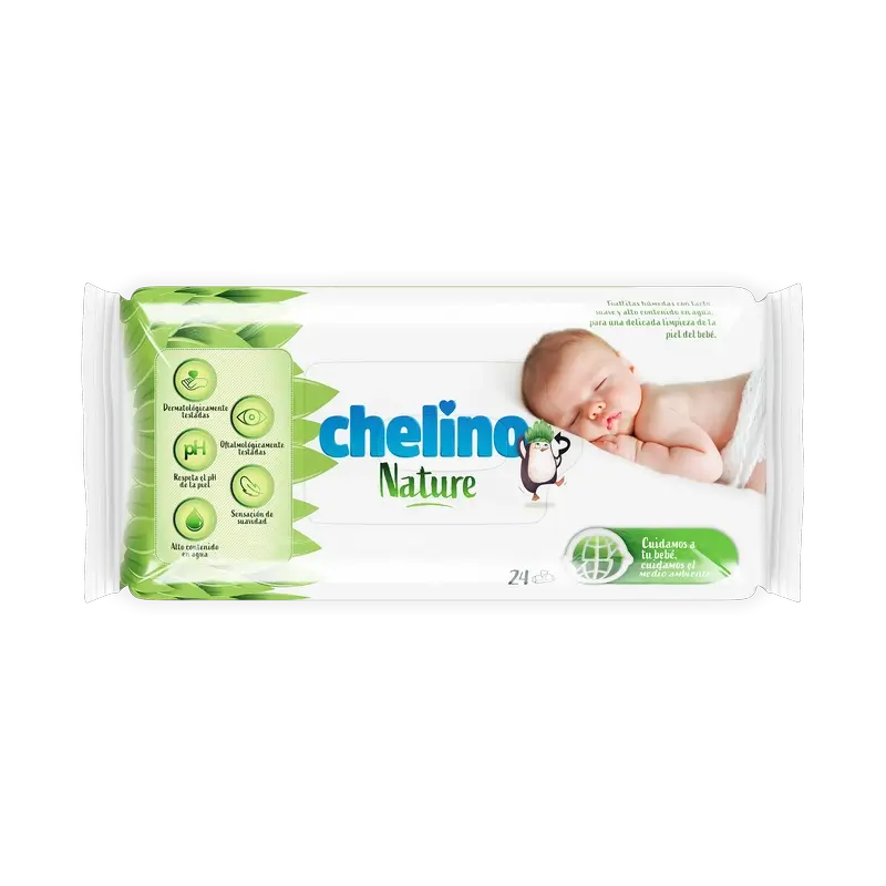 Chelino Nature Infant Wipes , 24 unités