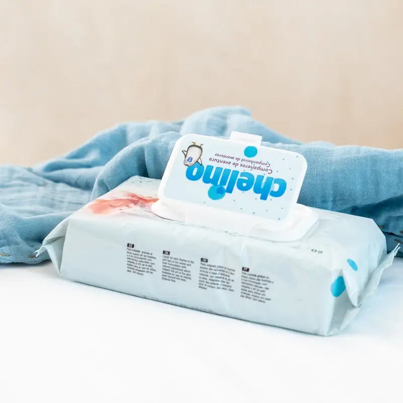 Chelino Lingettes hydratantes pour bébés, 60 unités