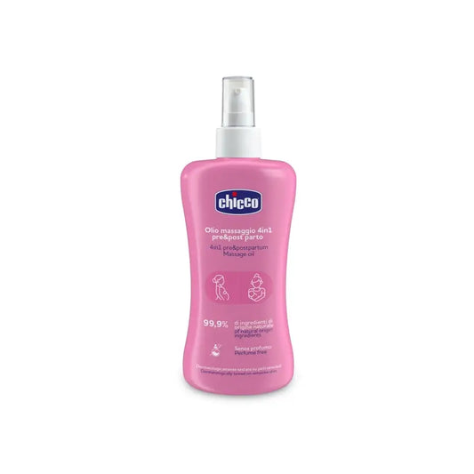 Chicco Huile de Massage Pré/Post Partum 4 En 1 200Ml