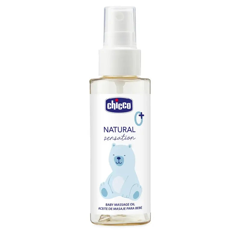 Chicco Natural Sensation Huile de Massage 100Ml 0M+