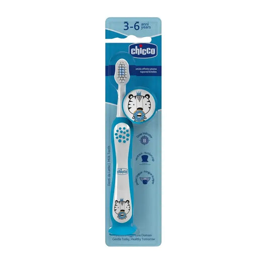 Brosse à dents Chicco Tiger Blue 3-6Y