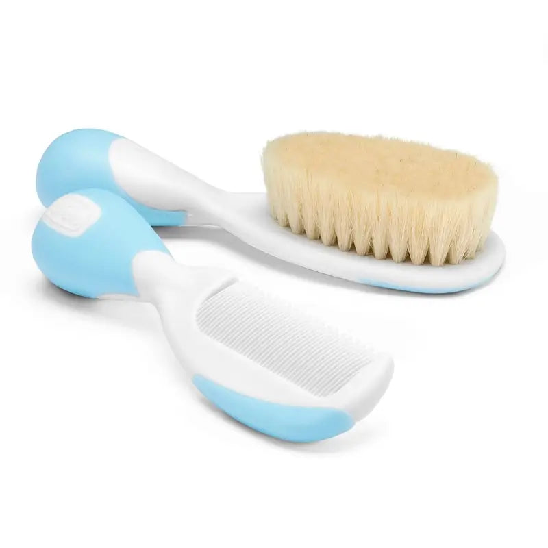 Chicco Set peigne et brosse bleu