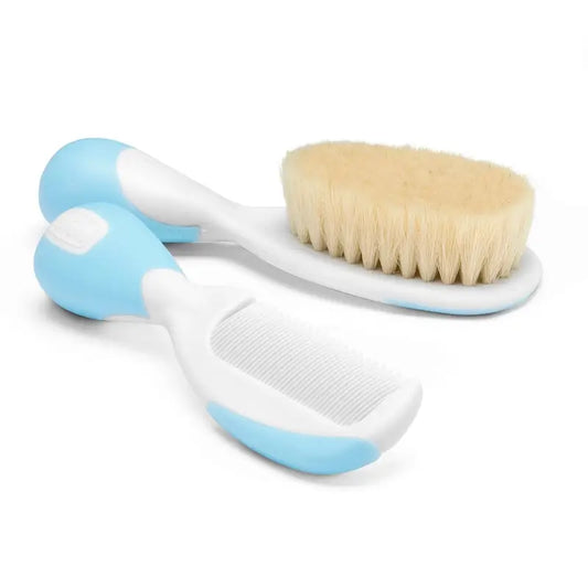 Chicco Set peigne et brosse bleu