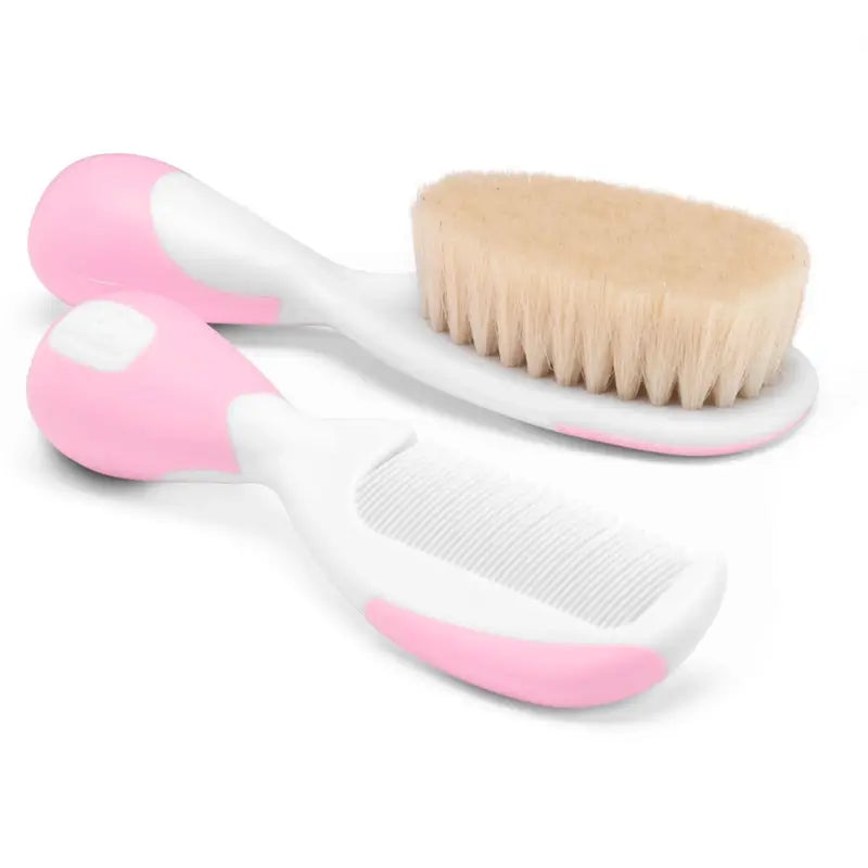 Chicco Set peigne et brosse rose
