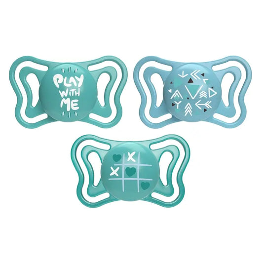 Chicco Sucette Physio Light Silicone Bleu 16-36M 2 Unités