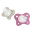 Chicco Physioforma Sucette en Silicone Douce Rose 6-16M 2 Unités