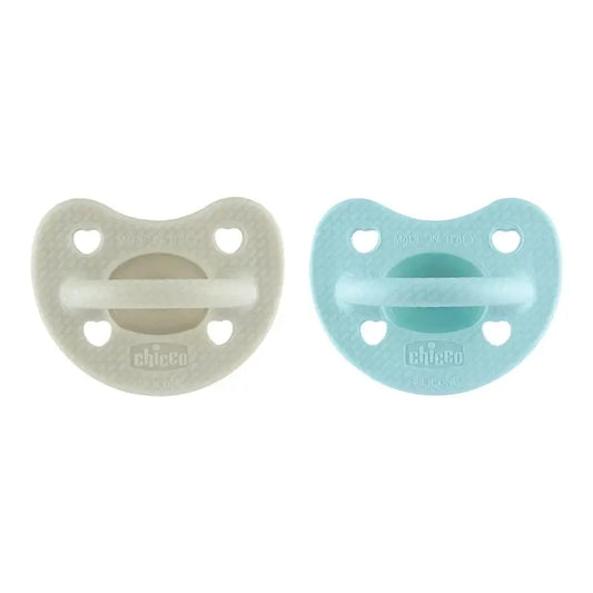 Chicco Sucette Physioforma Luxe 6-16 Az-Gr , 2 unités
