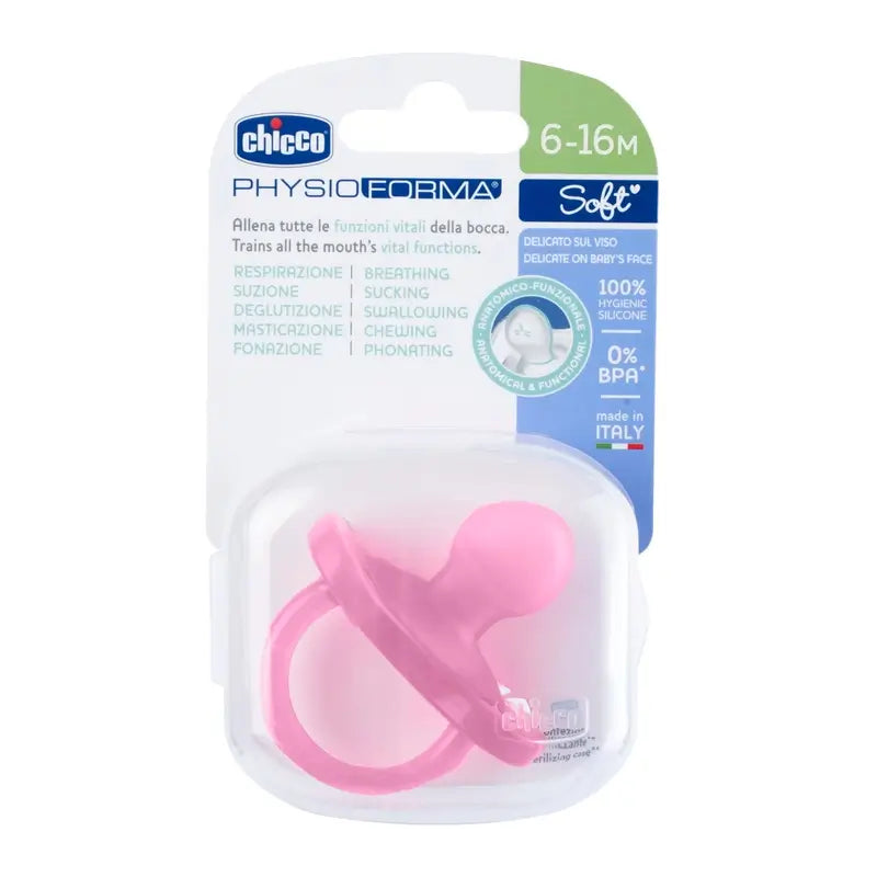 Chicco Sucette Physioforma Soft Pink 6-16M 1 Unité