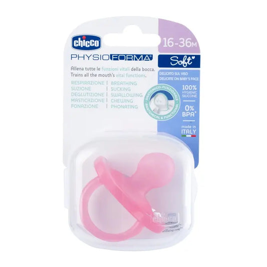 Chicco Physioforma Soft Soother Pink 16-36M 1 Unité
